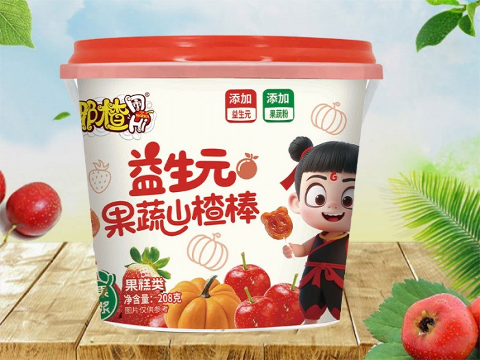 益生元果蔬山楂棒